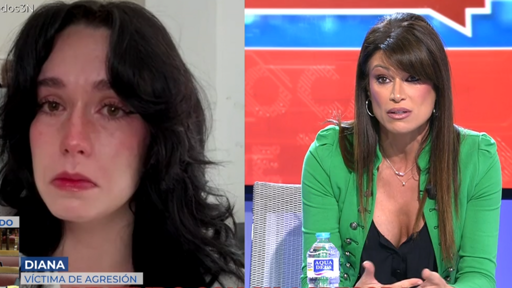 Sonia Ferrer emociona a Diana, agredida por su compañera de piso: "¿Alguien te puede echar una mano?"