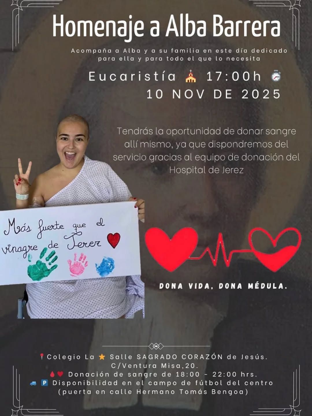 Campaña de donación de sanfre por Alba Barrera