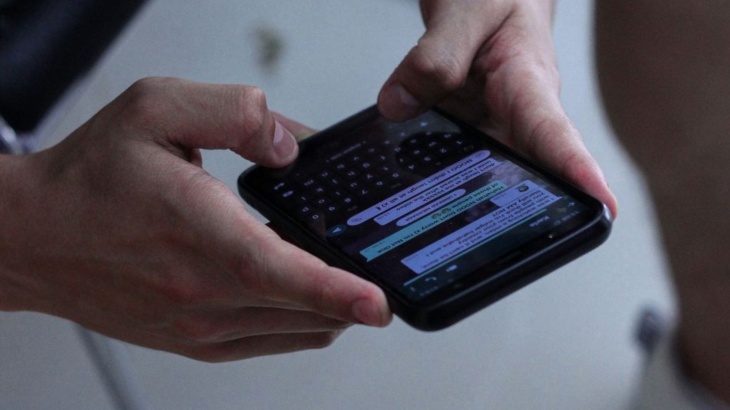 Conversación en WhatsApp