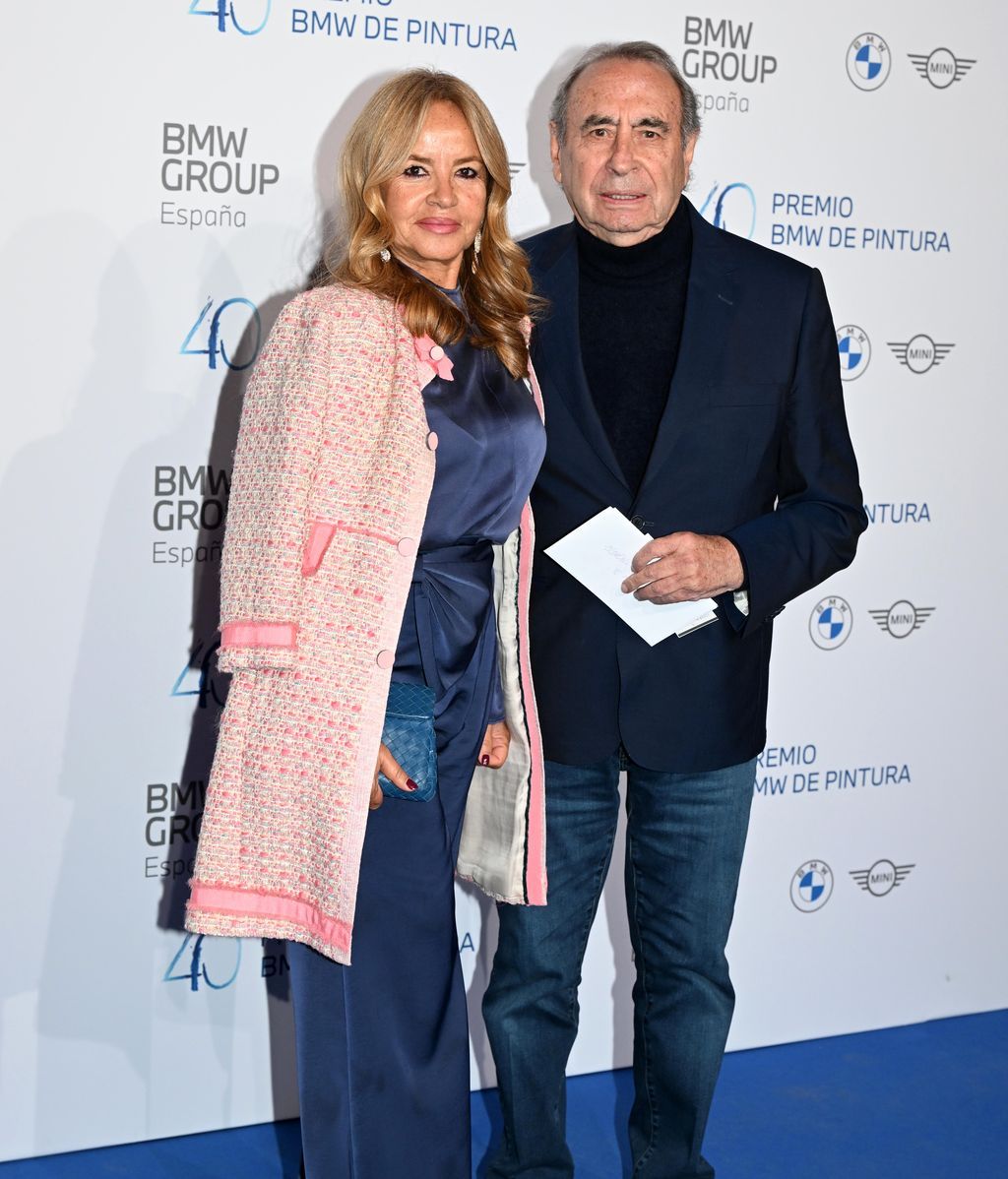 Mar Garcia Vaquero y Pedro Trapote en el 40º Premio BMW de Pintura