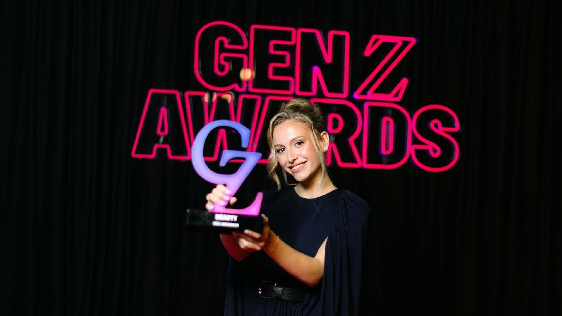 María Riballo en los GenZ Awards
