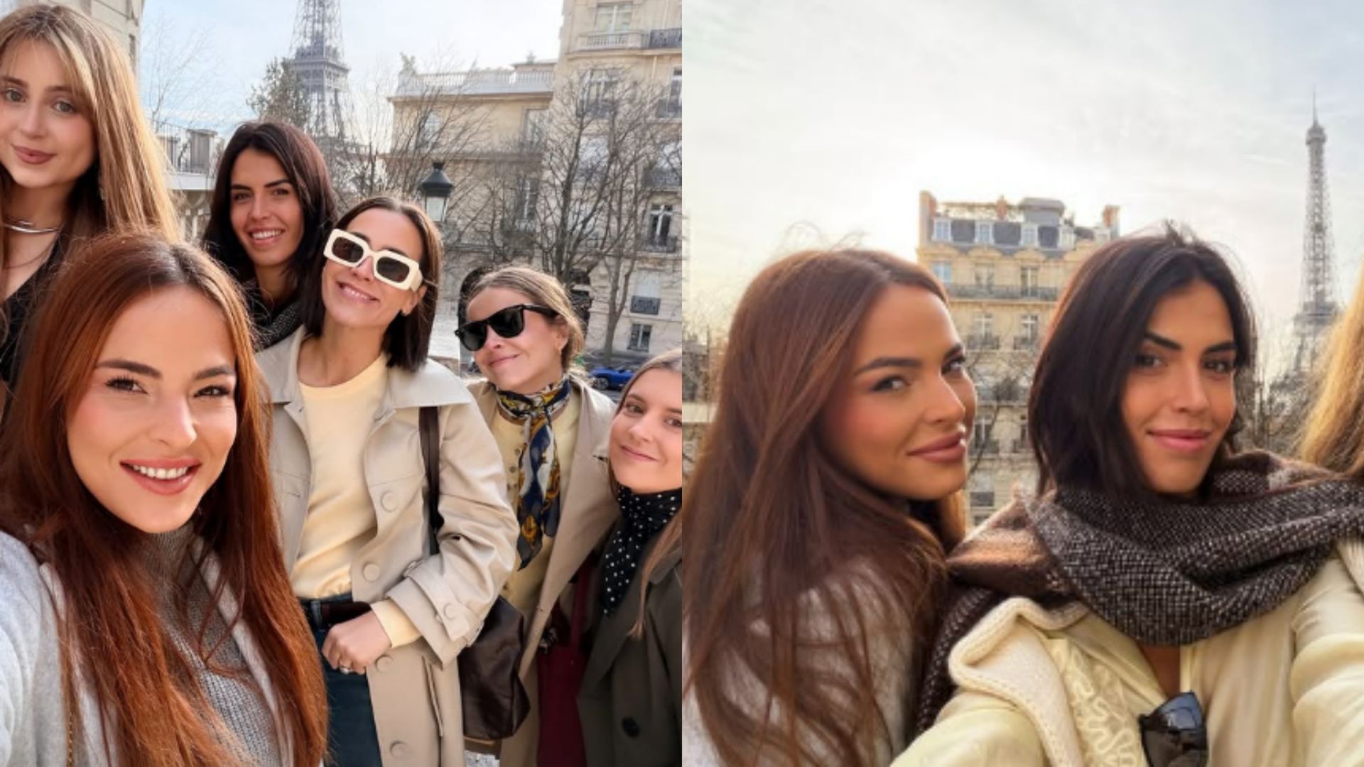 Marta Peñate y Sofía Suescun, juntas en París