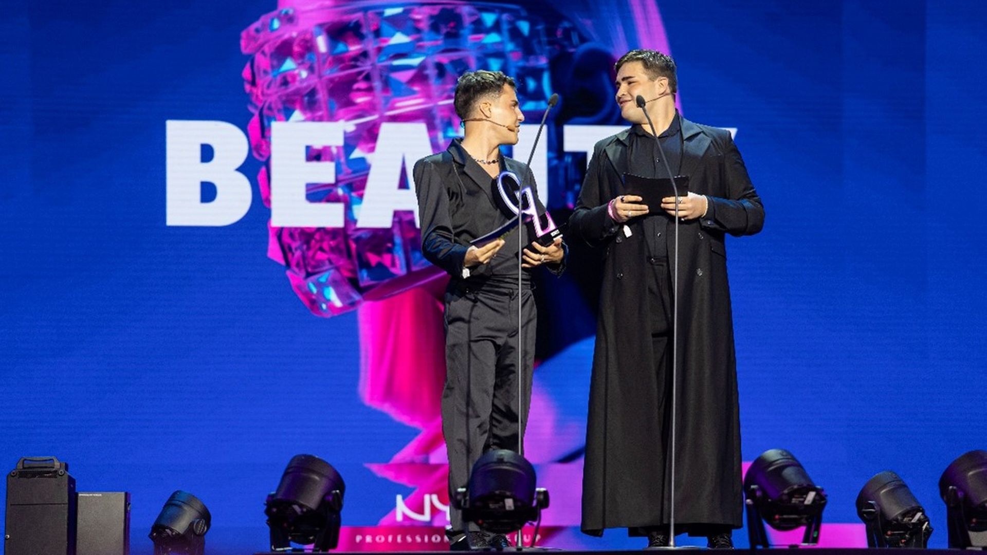 Pabs Pérez y Óscar Font en los GenZ Awards Pabs Pérez y Óscar Font en los GenZ Awards