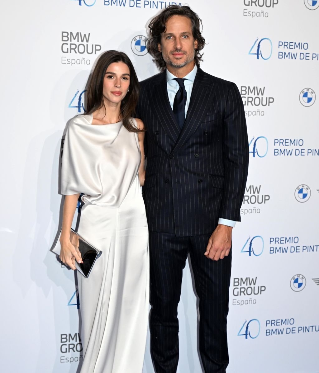 Sandra Gago y Feliciano López en el 40º Premio BMW de Pintura
