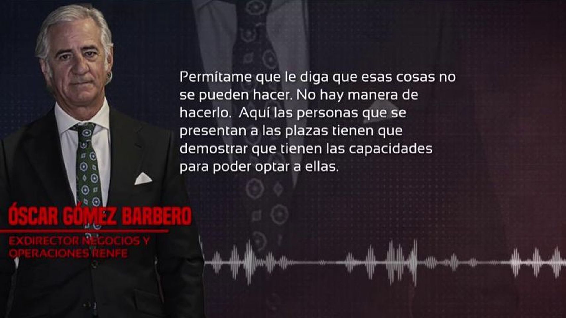 Gómez Barbero niega haber intentado 'enchufar' a Claudia Montes