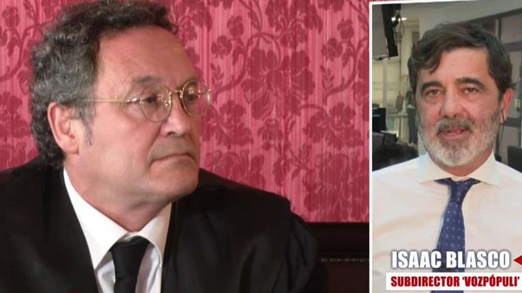 Isaac Blasco revela la actitud del fiscal general del Estado durante el juicio: "Me ha llamado mucho la atención"