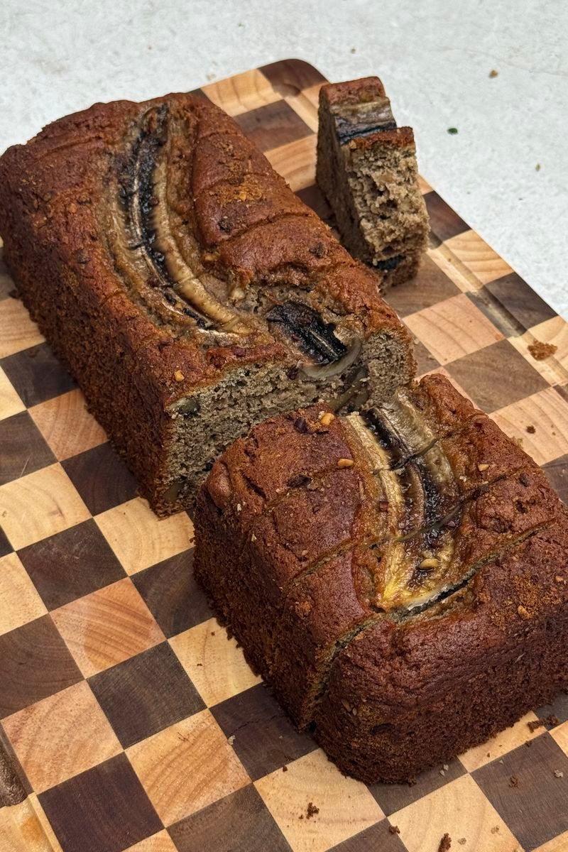Banana bread sin gluten