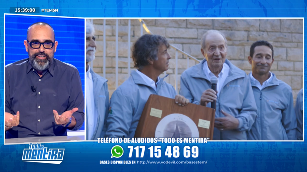 La irónica propuesta de Risto Mejide tras la queja del rey Juan Carlos I por no recibir pensión en sus memorias: "Vamos a ponerle remedio"