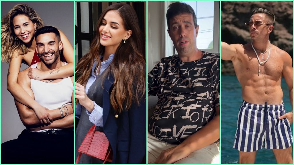 Edi y Violeta, Maica Benedicto, Javier Mouzo y Juan Luis Quintana