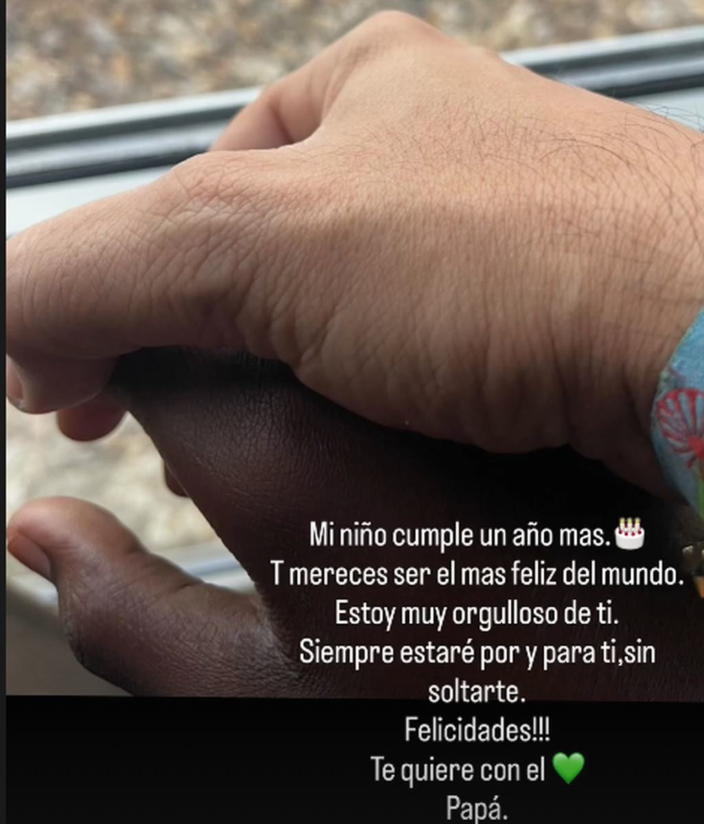 El mensaje de Luis Rollán a su hijo