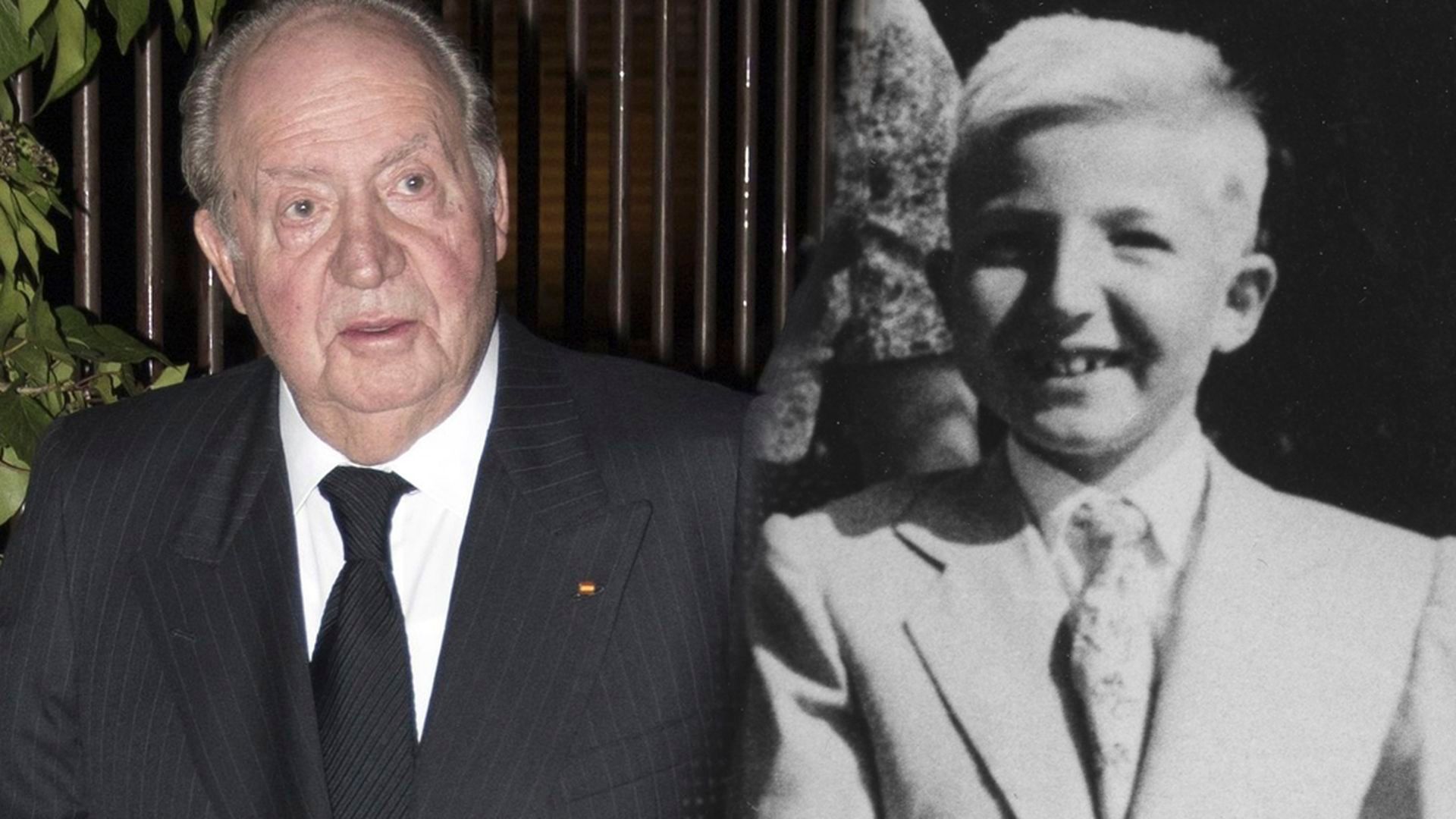 El rey Juan Carlos y su hermano Alfonso El rey Juan Carlos y su hermano Alfonso