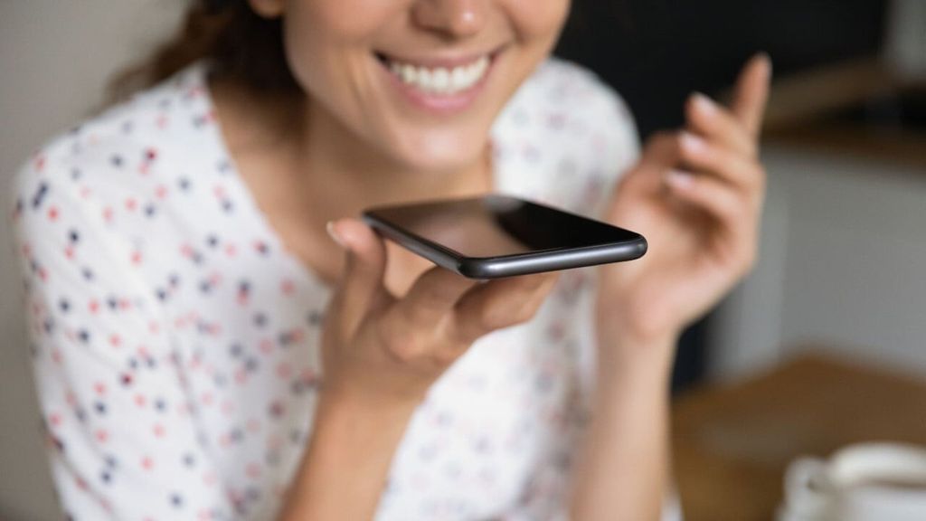 Grabando un audio con el móvil