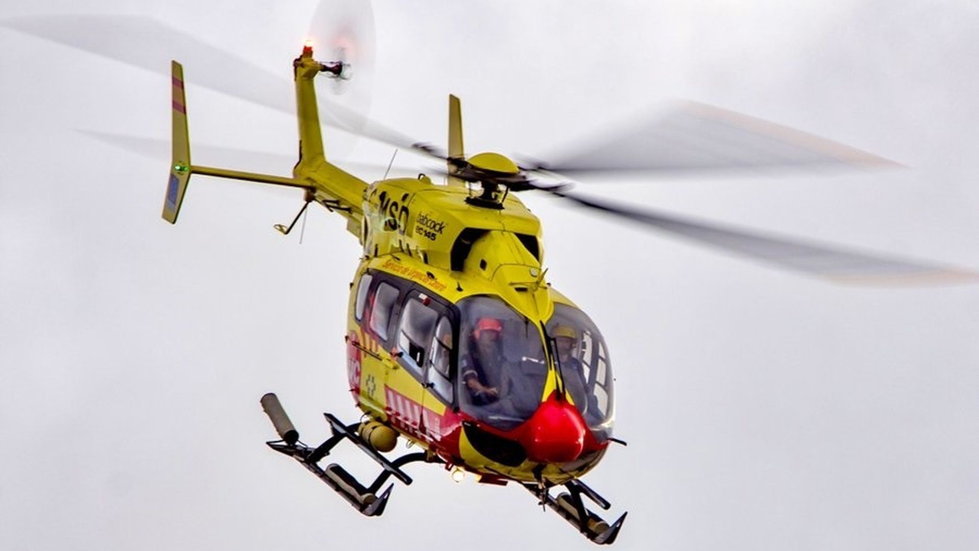 Helicóptero Medicalizado del Servicio de Urgencias Canario (SUC)