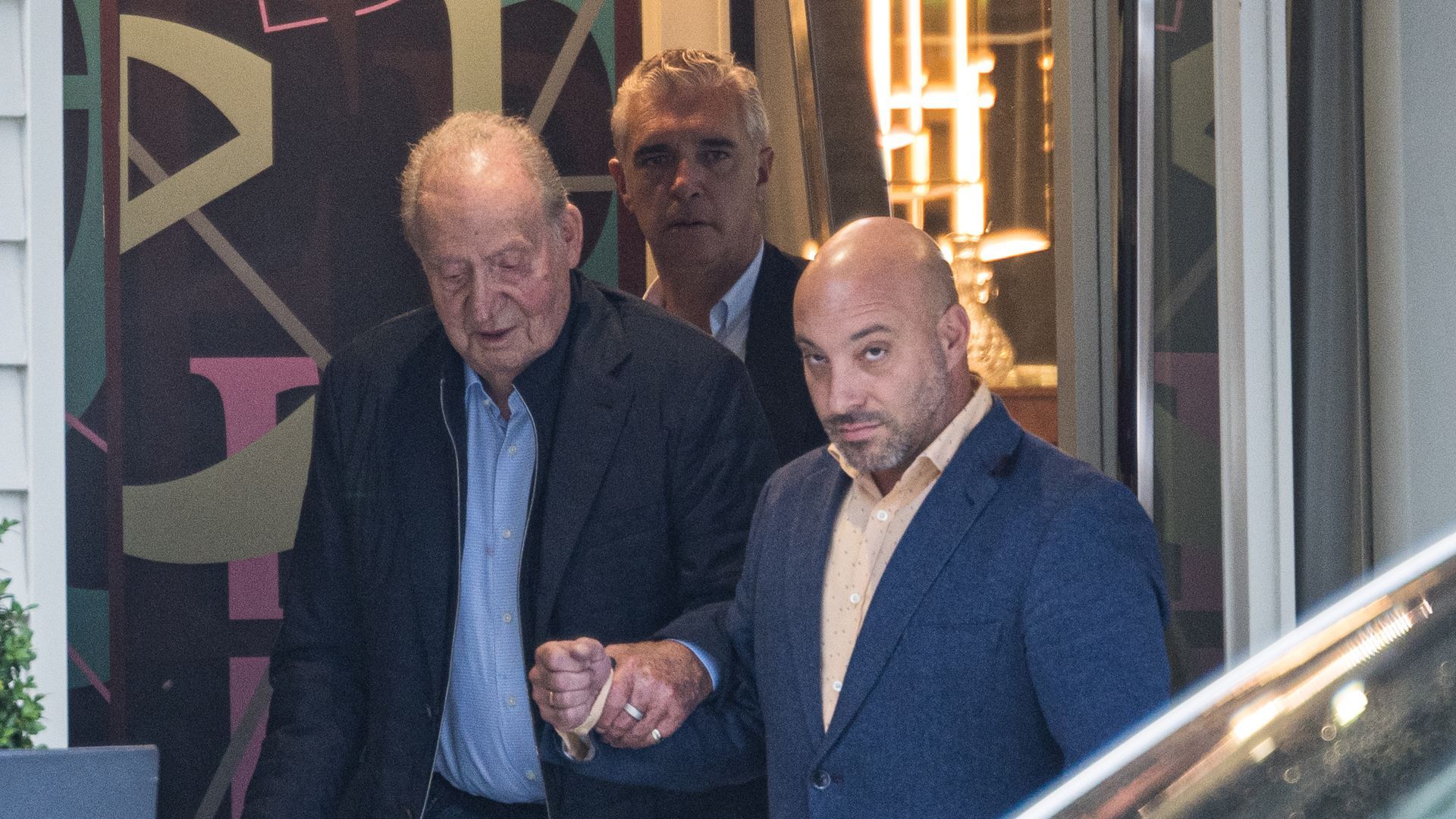 Juan Carlos I en O Grove