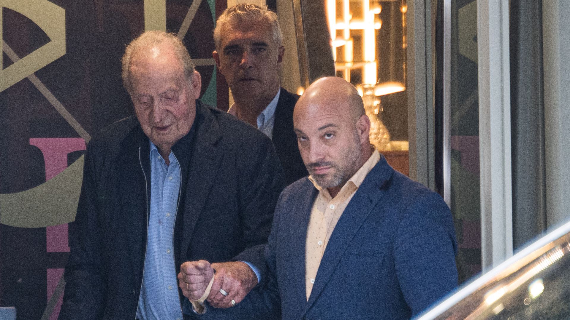 Juan Carlos I en O Grove