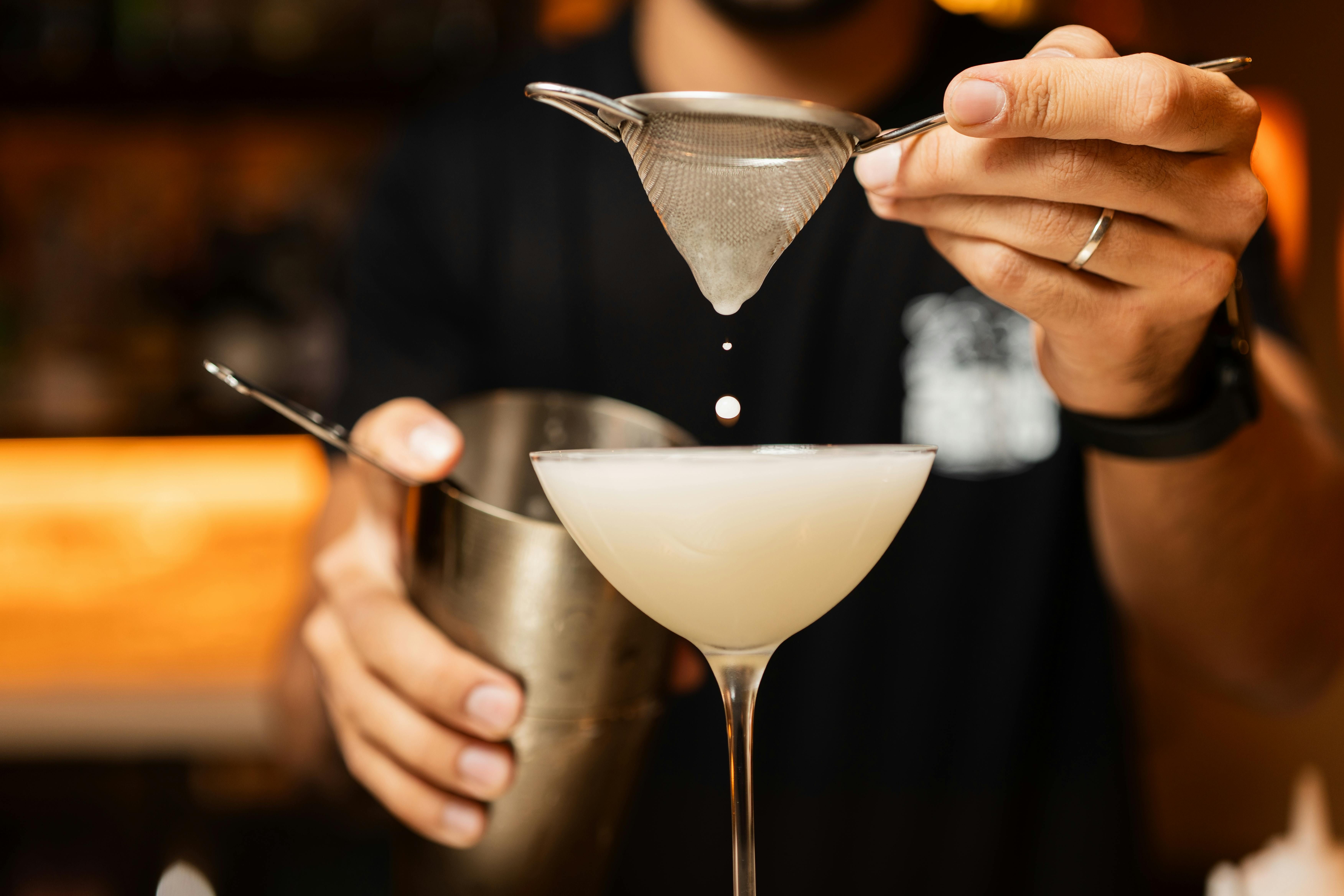 Preparación de un cóctel