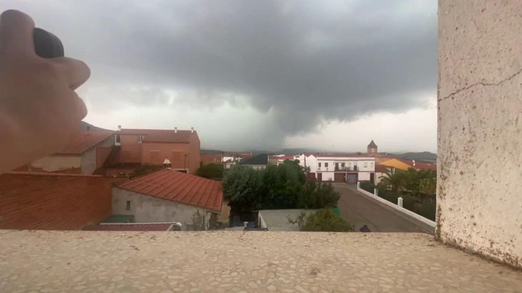 Tornado en La Zarza