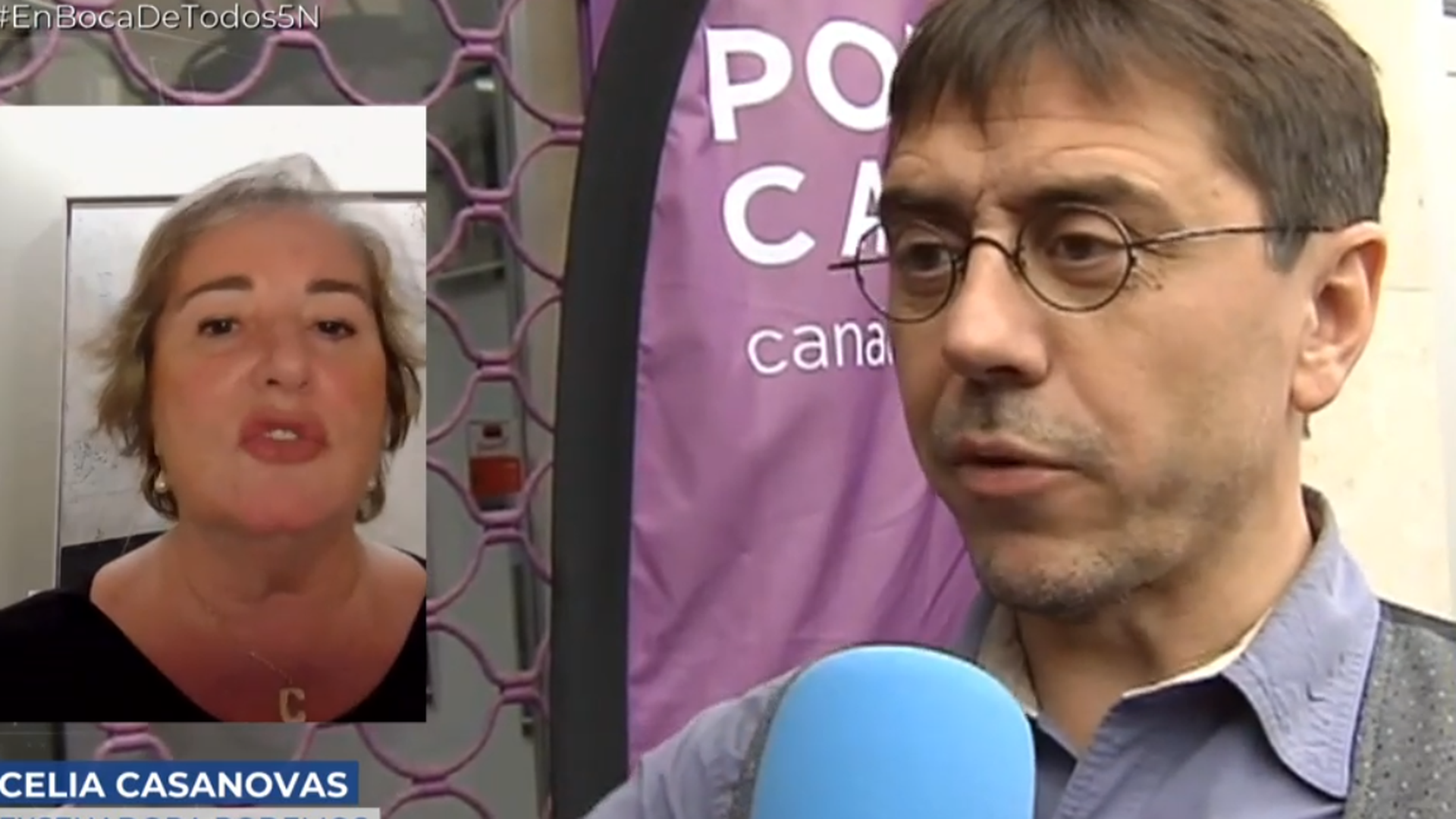 Una exsenadora de Podemos, tras el retorno de Monedero a la Complutense: "Era un tío que te pellizcaba y te daba achuchones"