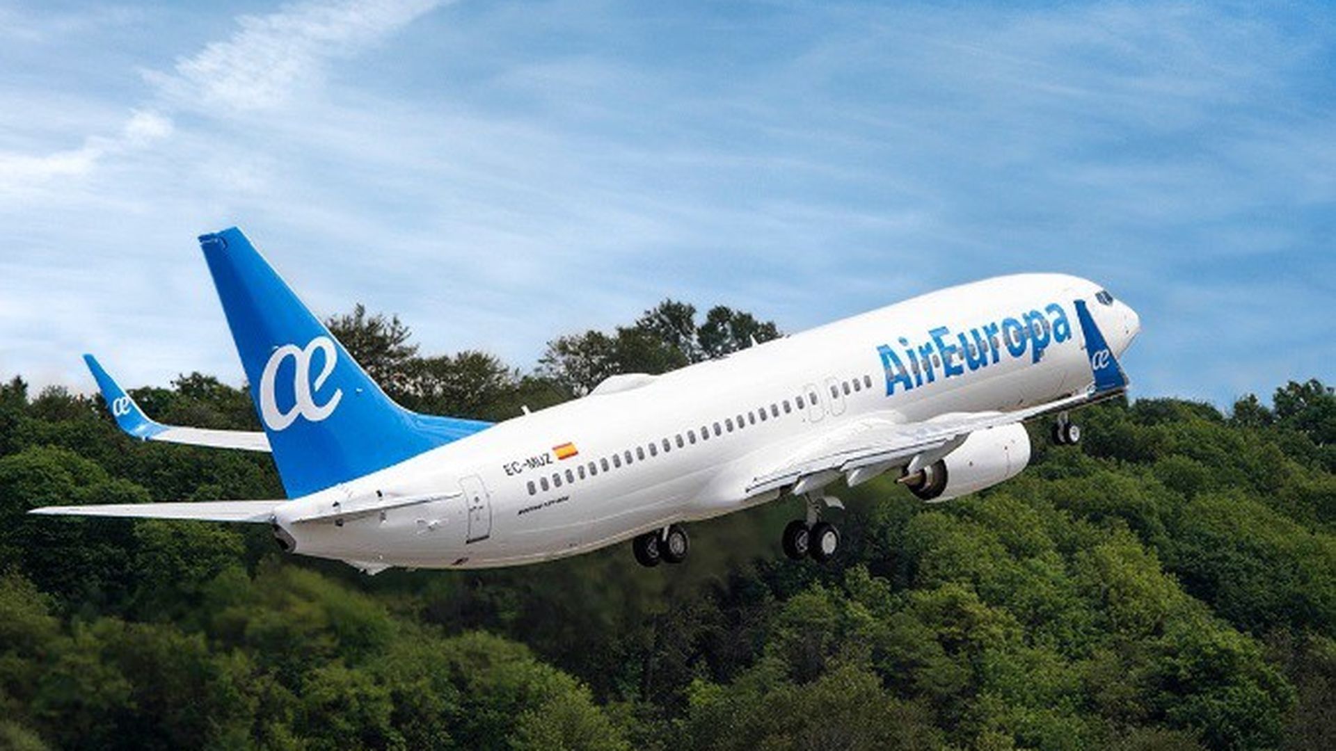 Archivo - Boeing 737 de Air Europa.