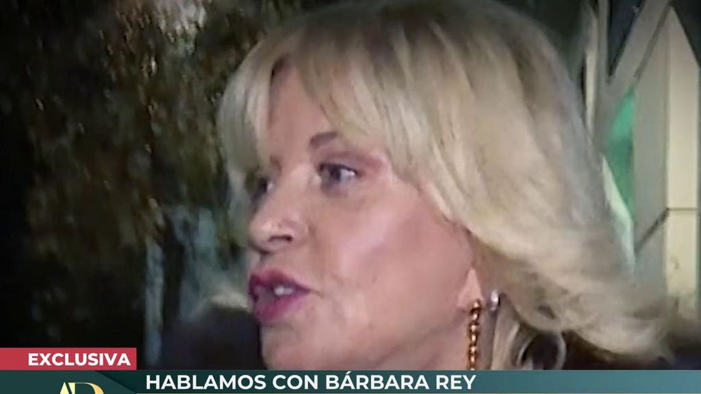Bárbara Rey se pronuncia sobre su ausencia en las memorias de Juan Carlos I: ''Si digo algo, va a arder Troya''