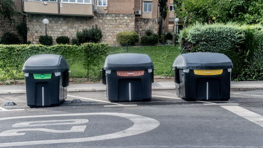 Contenedores en Madrid