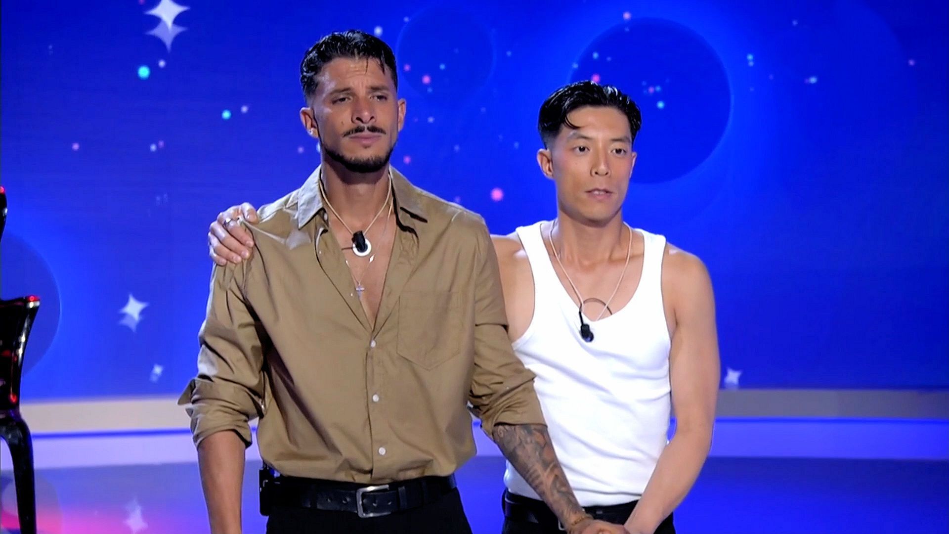 Cristian y Joon esperando conocer la decisión final