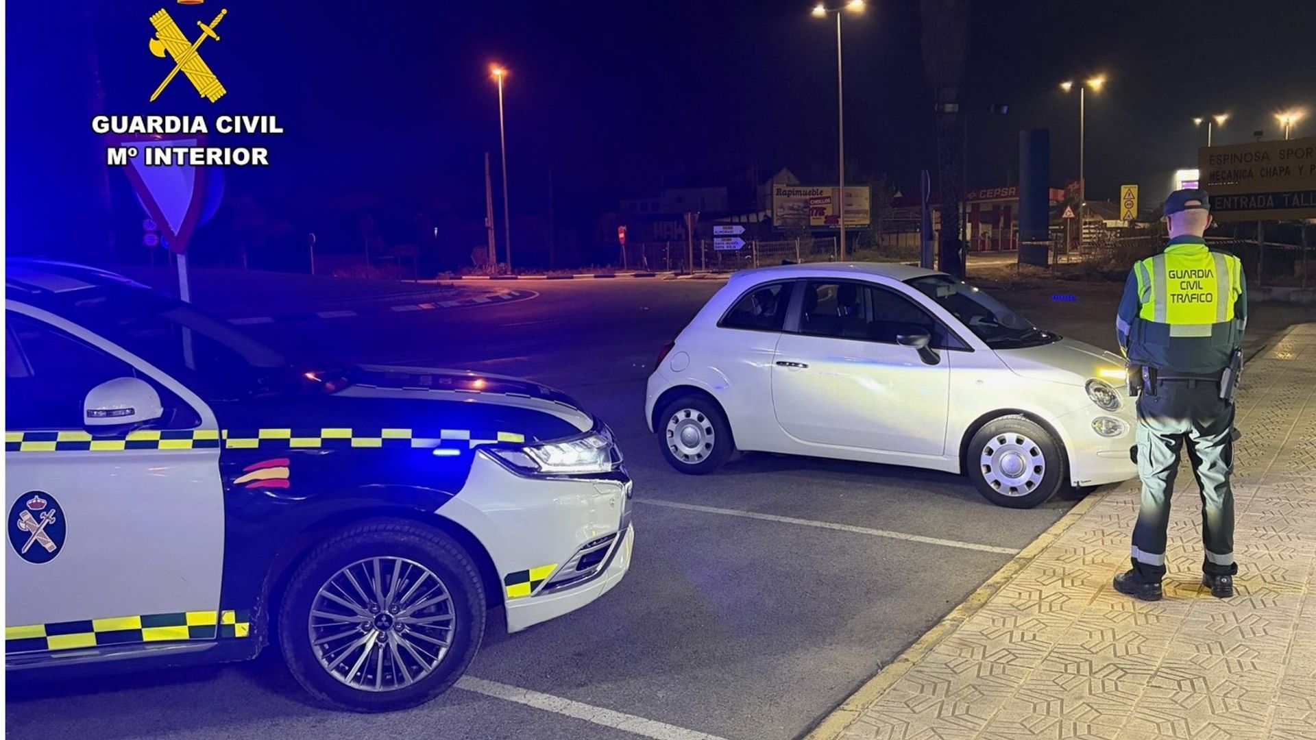 Dispositivo de la Guardia Civil