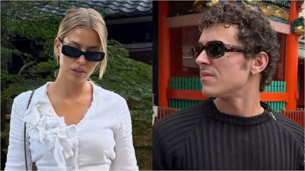 Jessica Goicoechea y Aron Piper