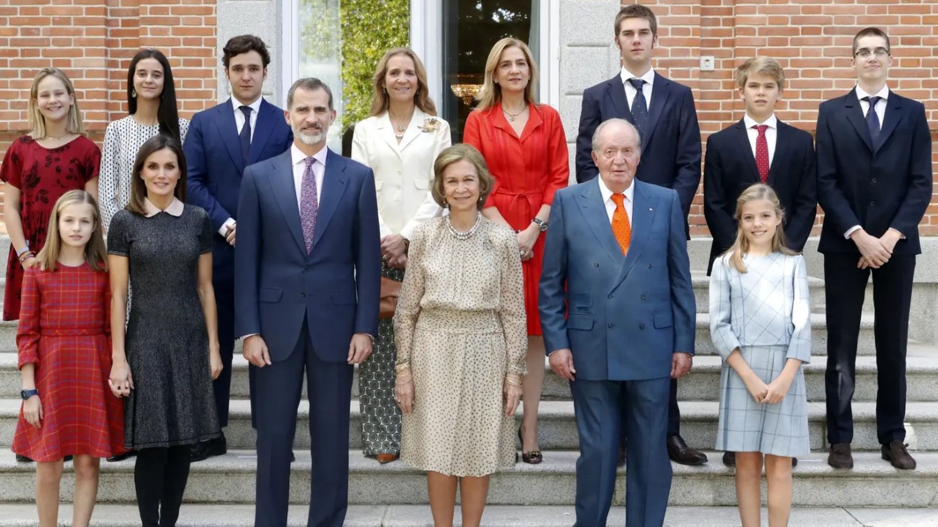 La última imagen de la familia Borbón y Grecia al completo