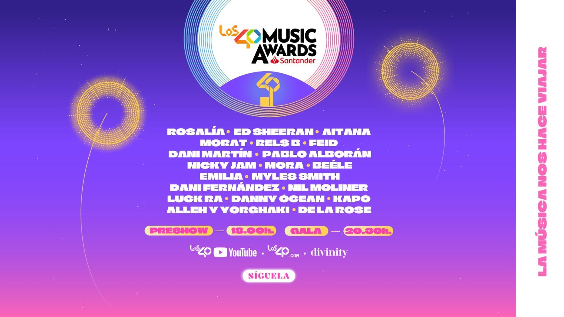 Los40 Music Awards Santander 2025 Los40 Music Awards Santander 2025