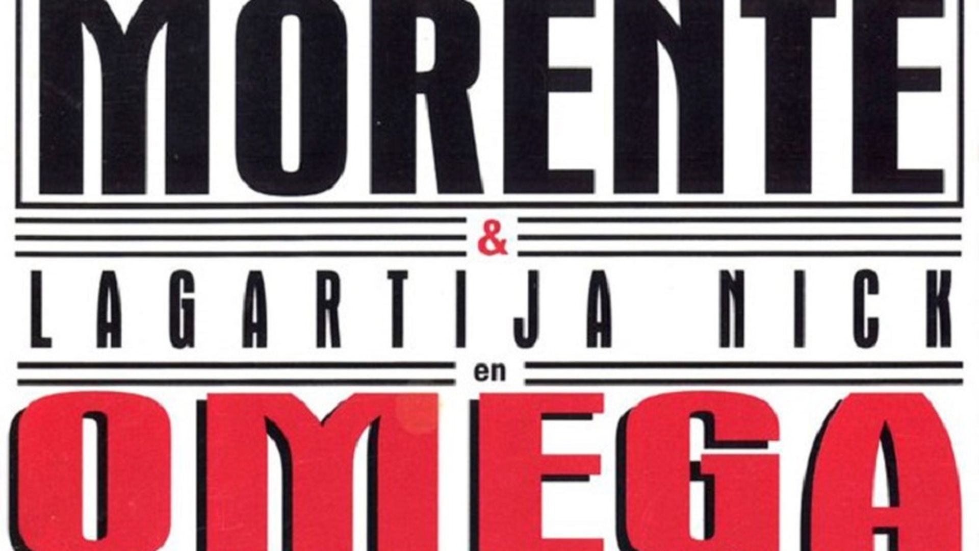 Morente & Lagartija Nick - Omega