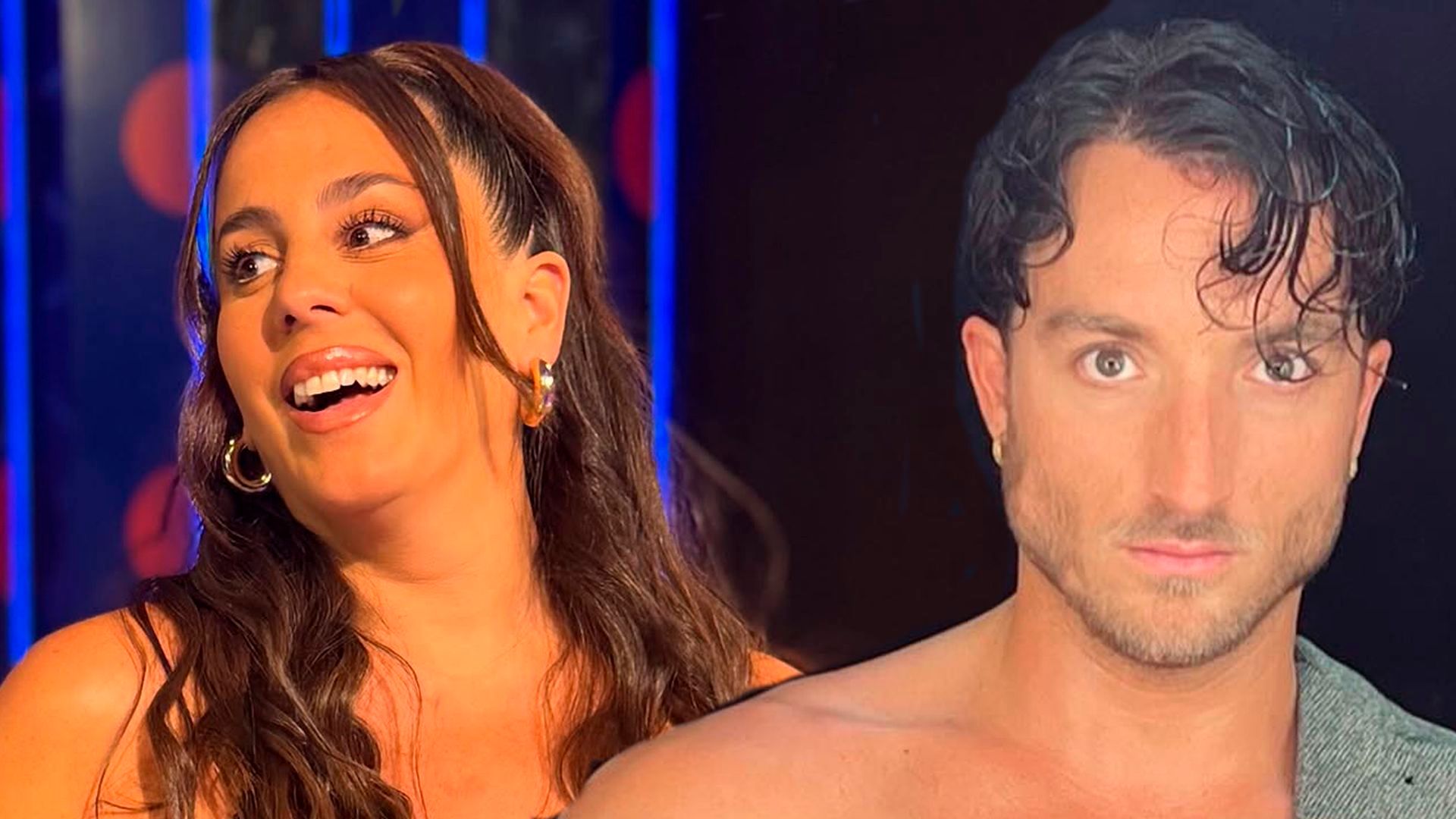 Anabel Pantoja enseña el detalle de Merchi con Álvaro Cuenca