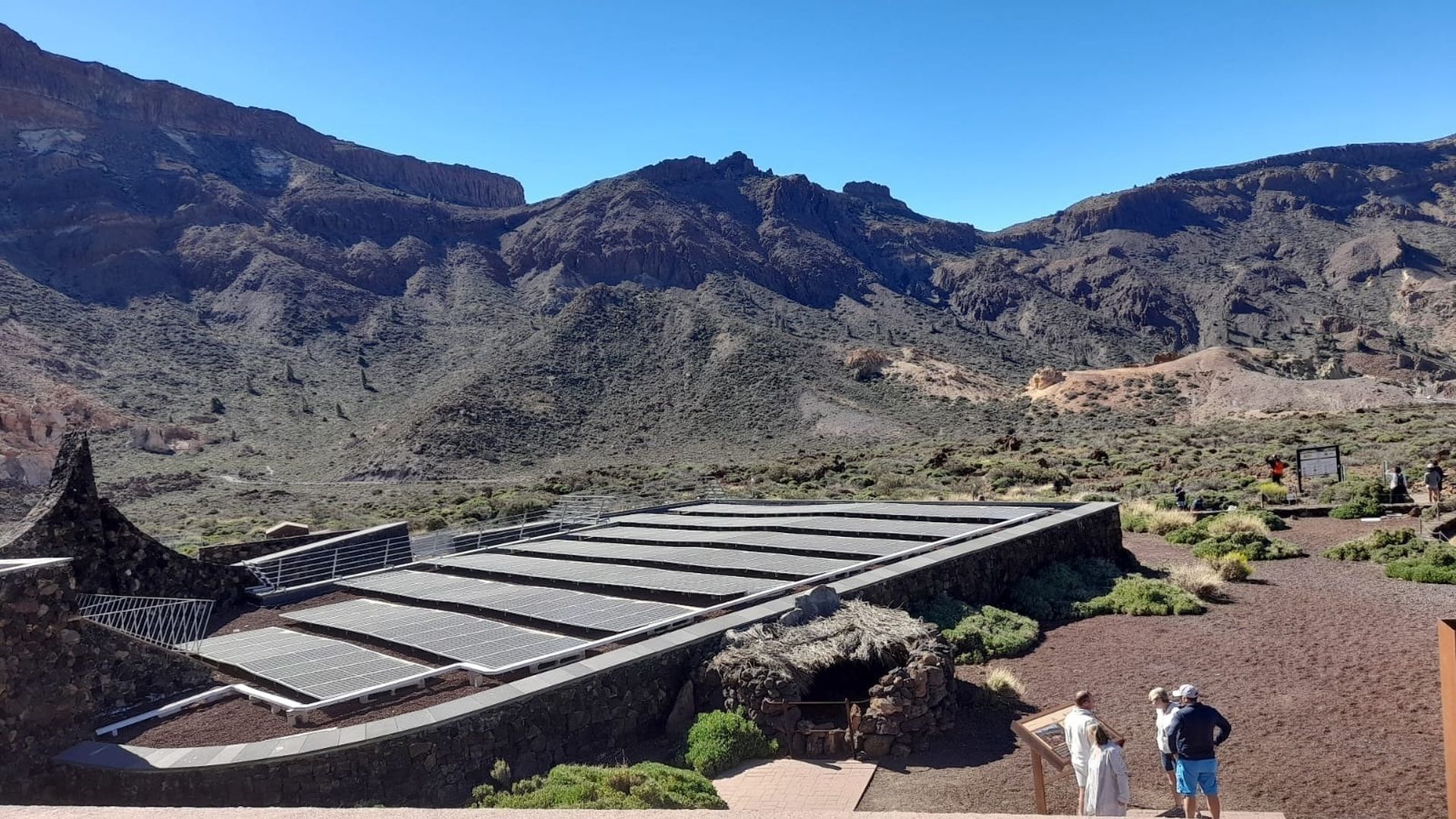 Centro de visitande Cañada Blanca del Teide, en Tenerife
