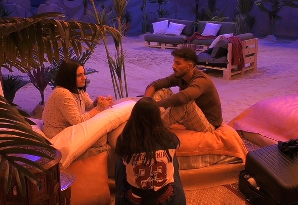 Cristian se desahoga en el oasis