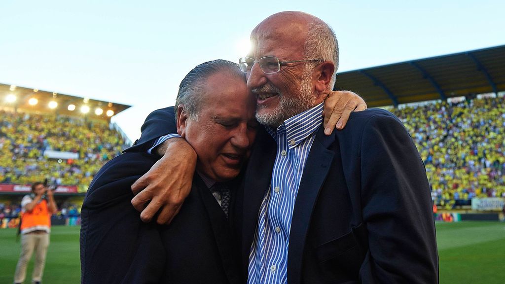 Juan Roig, presidente de Mercadona, y su hermano Fernando Roig, presidente del Villarreal