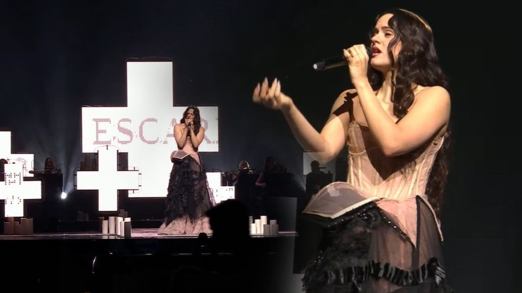 La actuación de Rosalía cantando en directo 'Reliquia' de su nuevo álbum 'LUX'