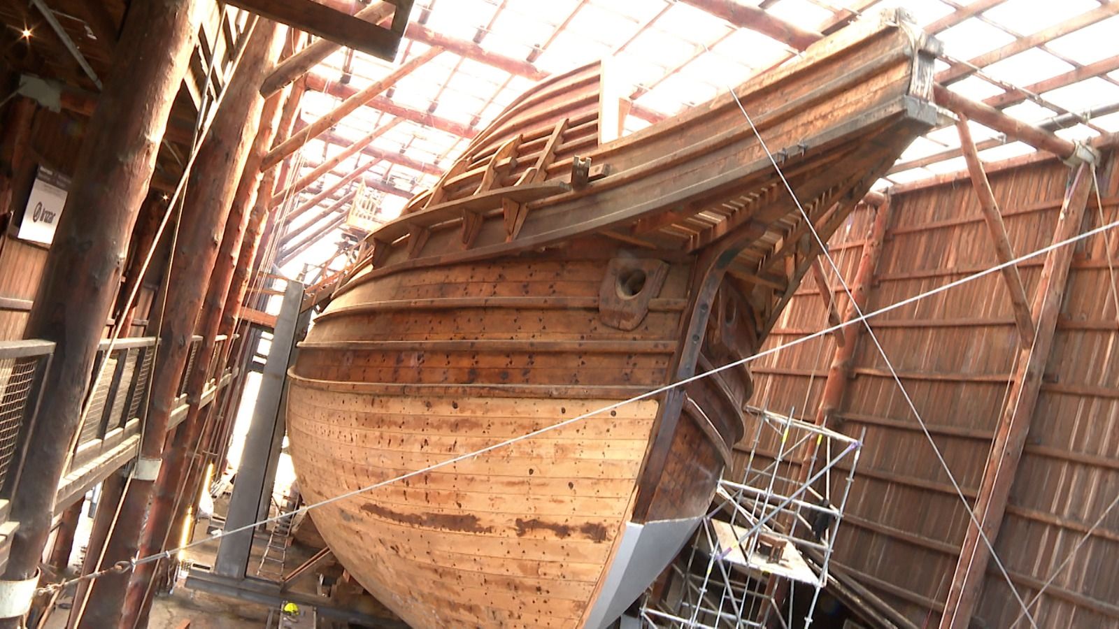 La construcción arrancó hace 12 años en el astillero Albaola de Pasaia