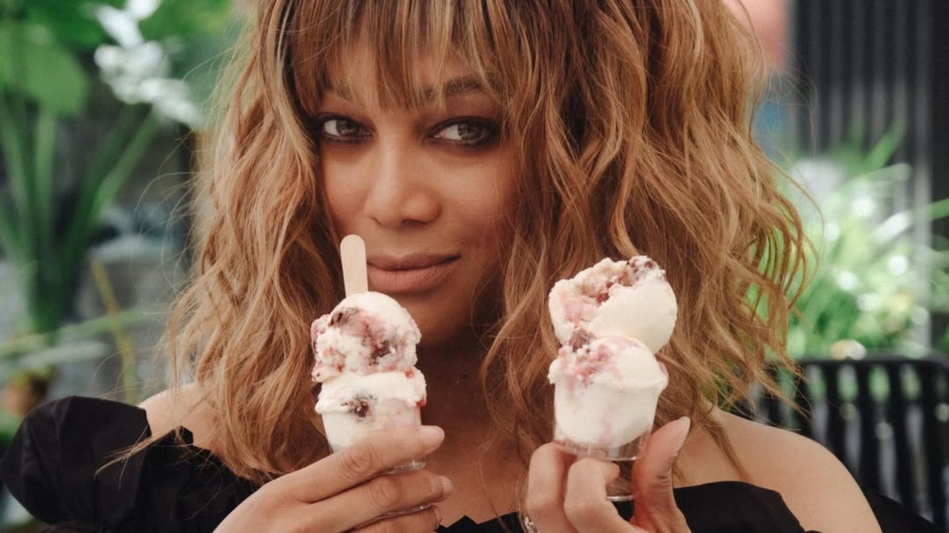 Tyra Banks tiene su propia marca de helados