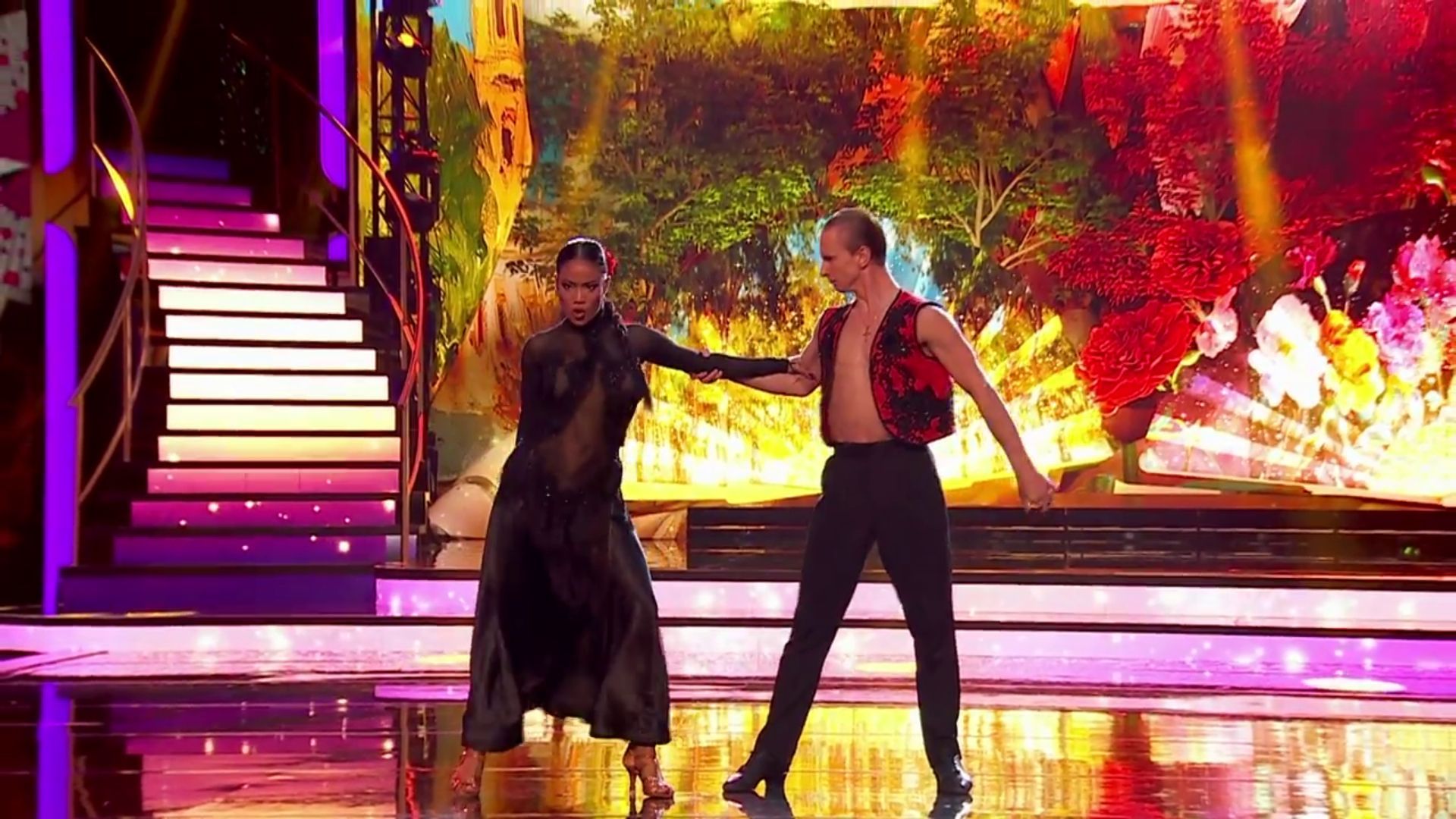 La actuación de Nona Sobo en la gala 9