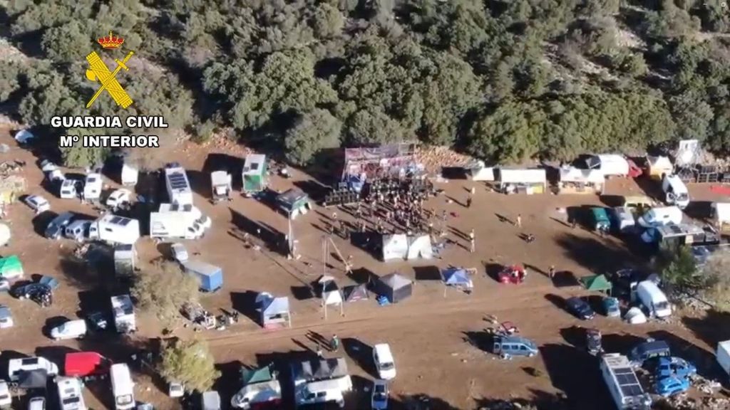 Identificadas 1.000 personas por participar en una 'rave' no autorizada en Noalejo, Jaén