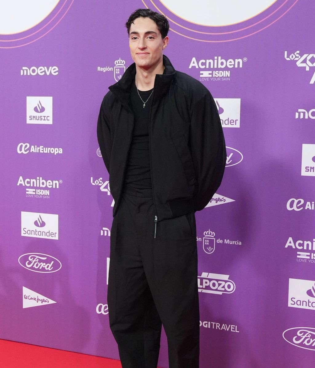 Plex, en la alfombra roja de LOS40 Music Awards Santander