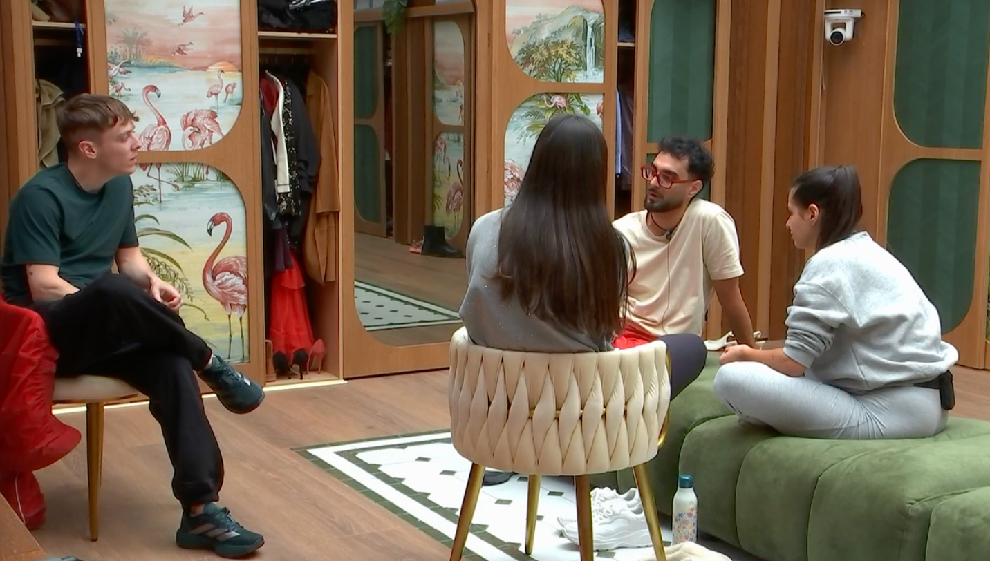 Raúl, Lorena, Aquilino y Desirée