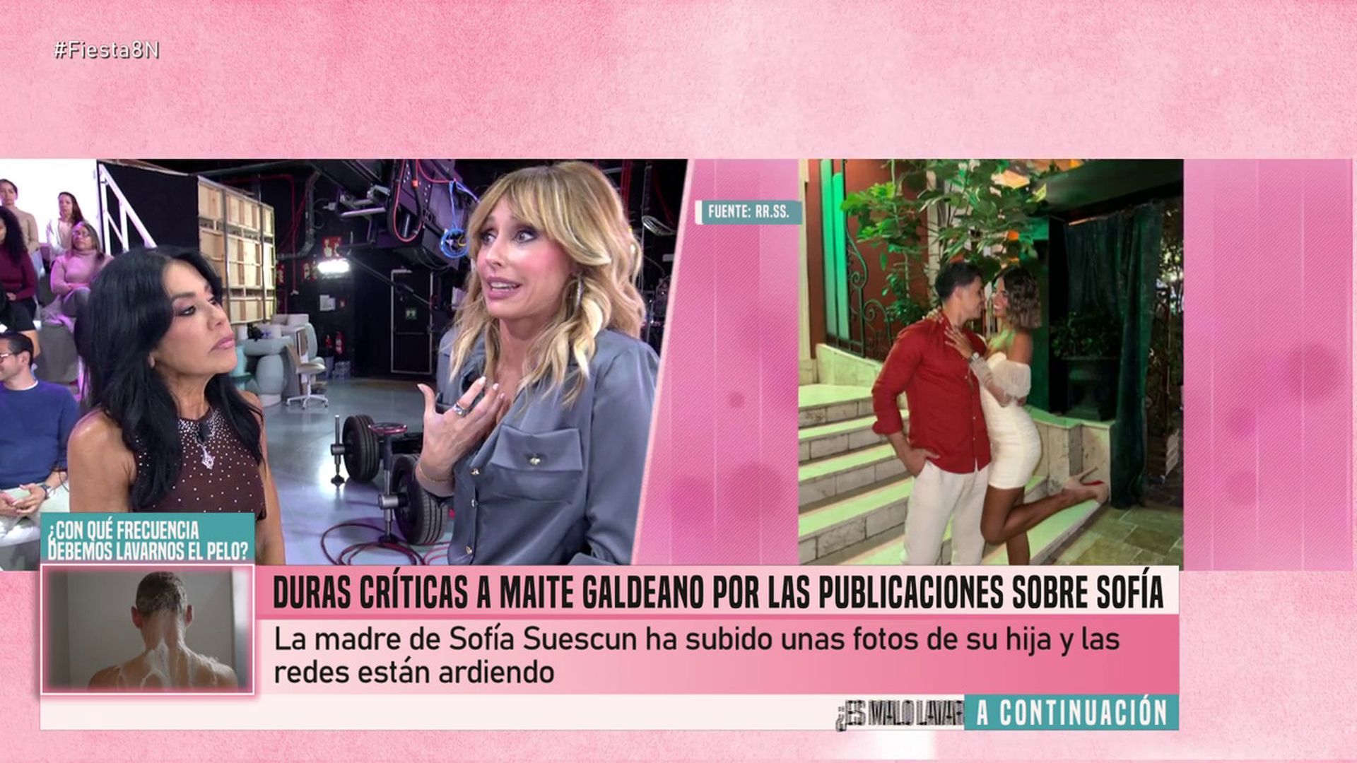 El toque de atención de Emma García a Maite Galdeano por sus polémicas publicaciones sobre Sofía Suescun: "Te has pasado" Fiesta 2025 Top Vídeos 889