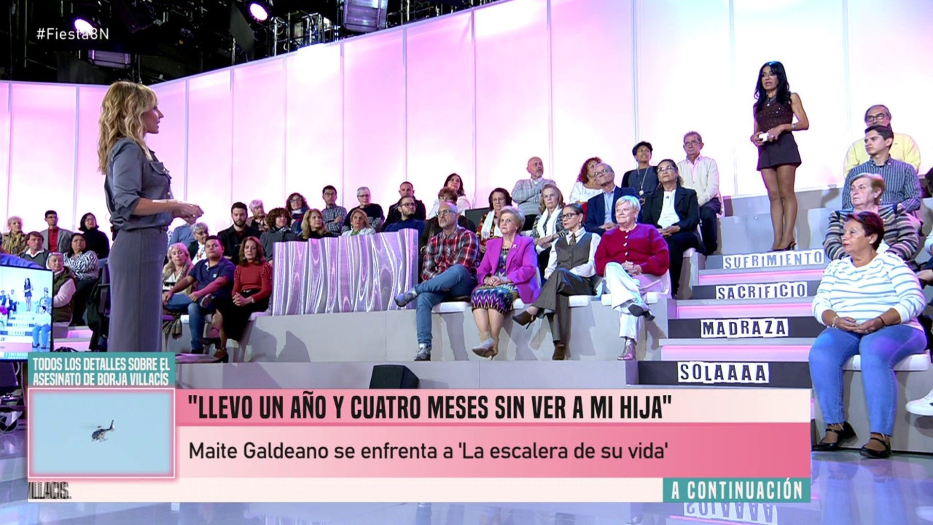 Maite Galdeano se enfrenta a 'La escalera de su vida'