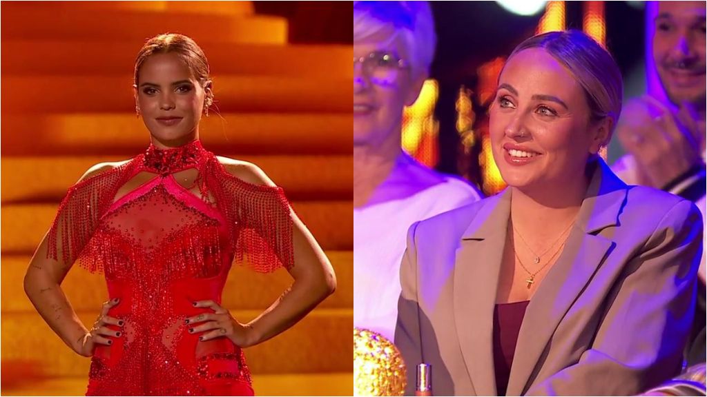 La espectacular actuación de Gloria Camila bailando por su madre y el apoyo de Rocío Flores entre el público