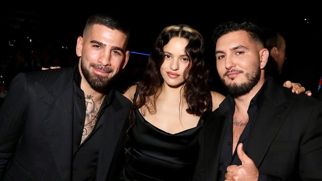 Ilia Topuria, Rosalía y Omar Montes