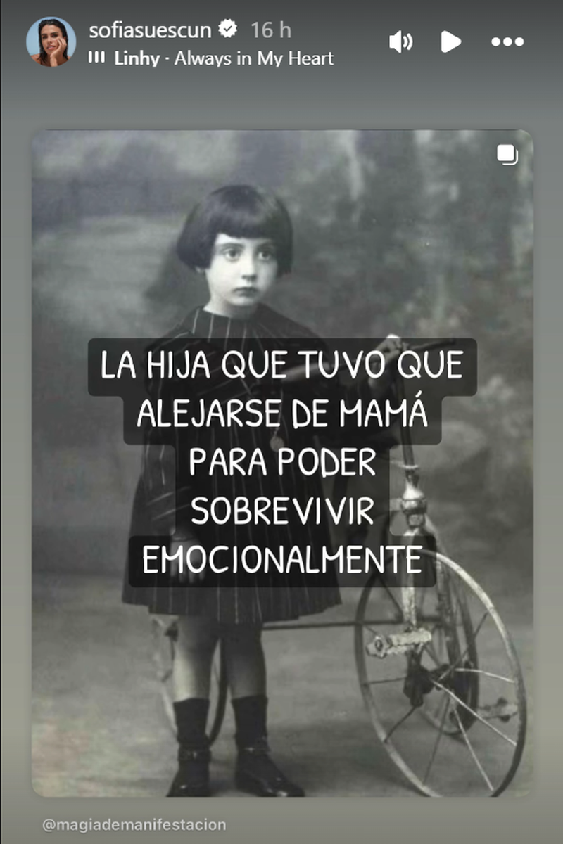 Sofía Suescun ha reaccionado tras las publicaciones de su madre