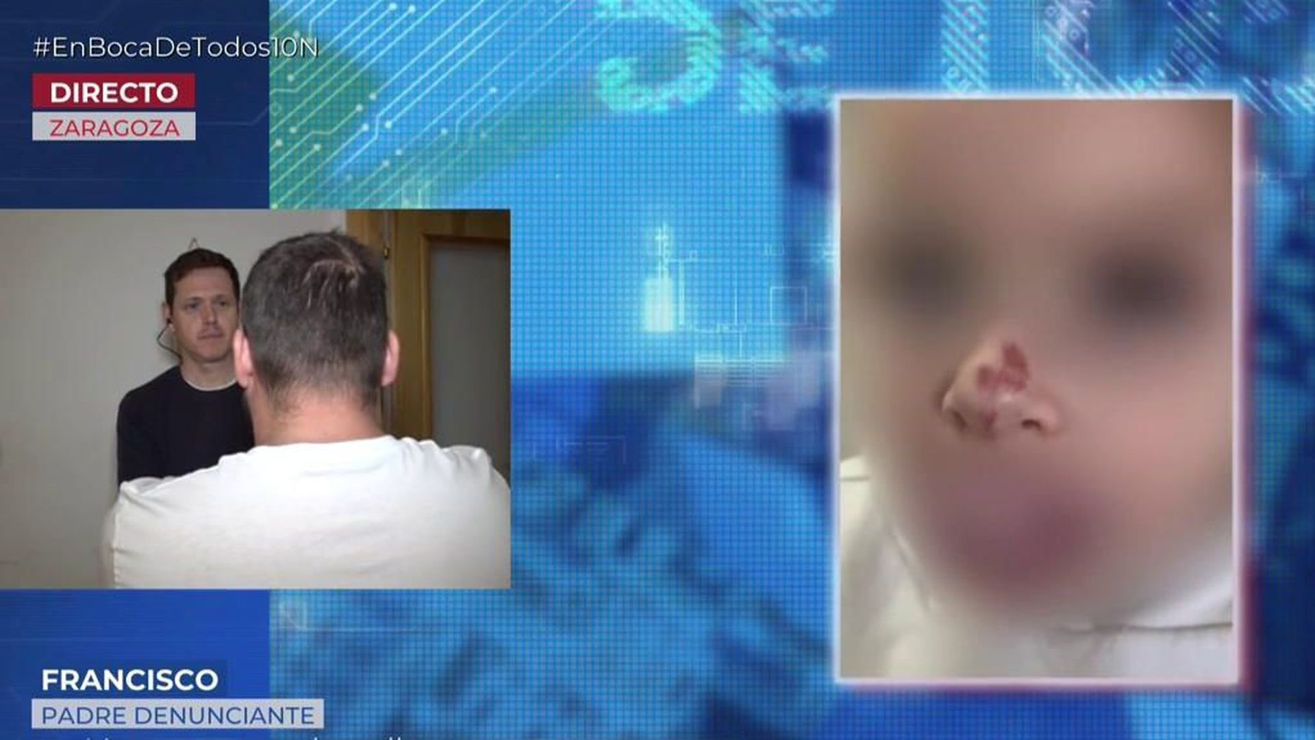 Francisco, padre de una niña de cuatro años que ha denunciado al centro: "Necesitamos que se tomen medidas"