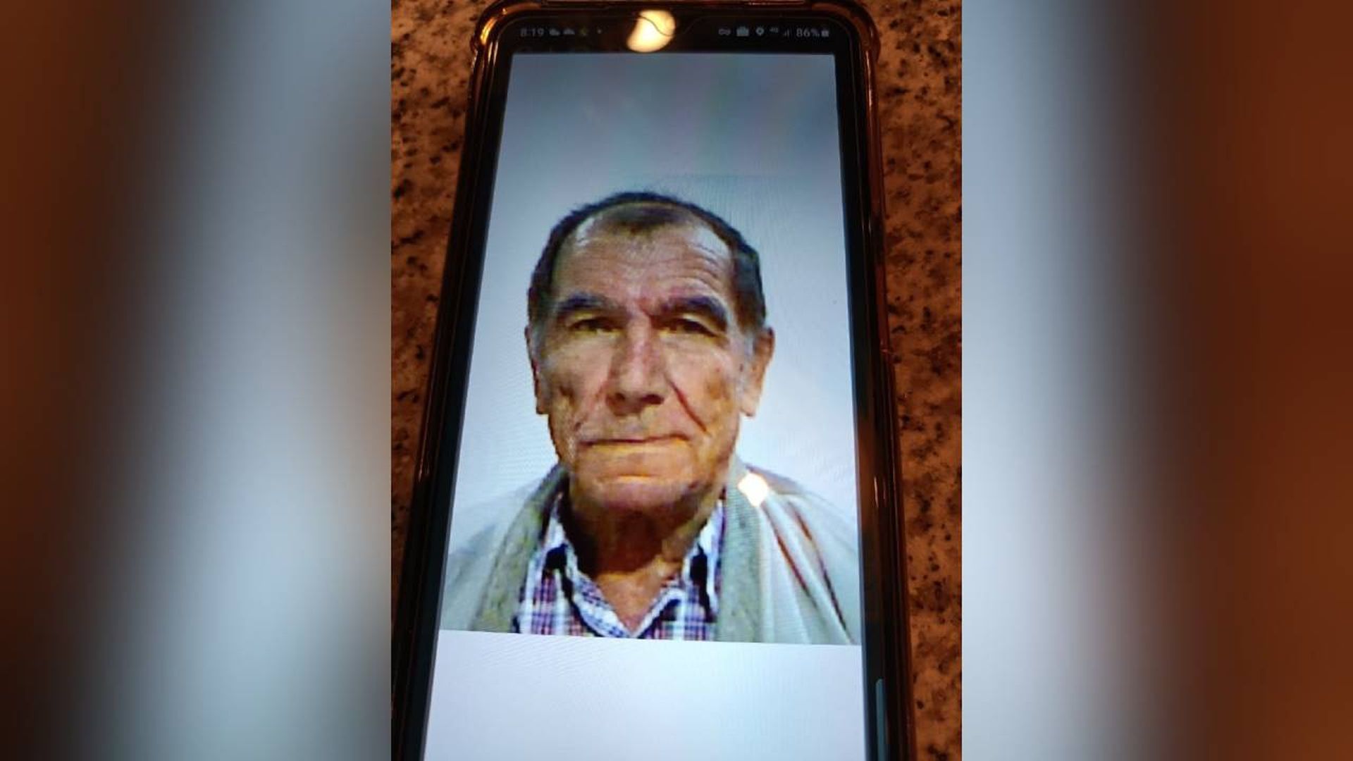 Imagen del hombre octogenario desaparecido en Maceda (Ourense) el 9 de noviembre de 2025