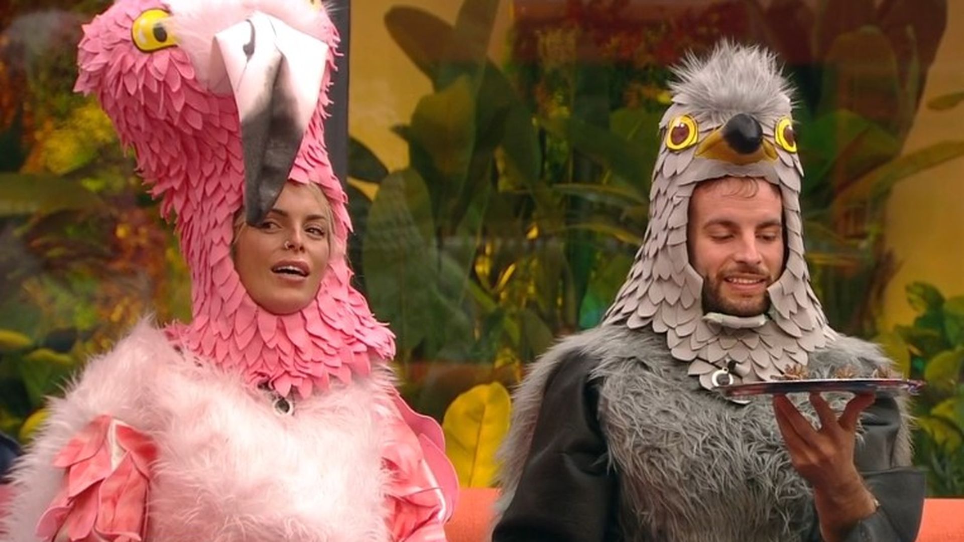 Iñigo y Edurne salvan como pájaros a un concursante a través de "un pinchito" de comida: así ha sido el momento